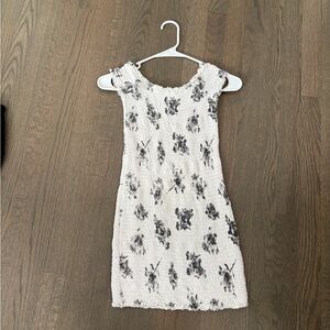 Flowers by Zoe Textured White Dress for Girls